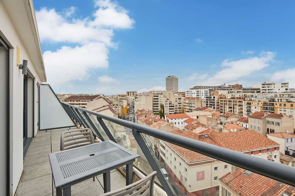 Een foto van Appart'hotel Odalys Prado Castellane