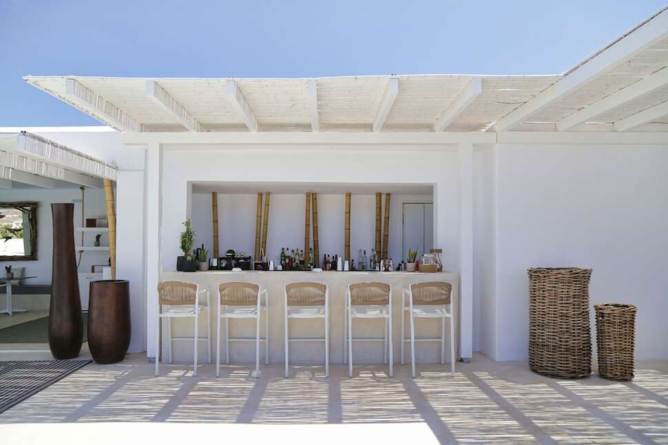Een foto van de faciliteiten bij Livin Mykonos Hotel