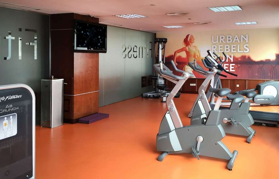 Ein Foto von den Einrichtungen im Hotel Madrid Centro Affiliated by Melia