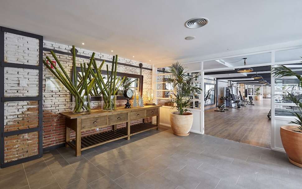 Een foto van het interieur van Gran Hotel Flamingo