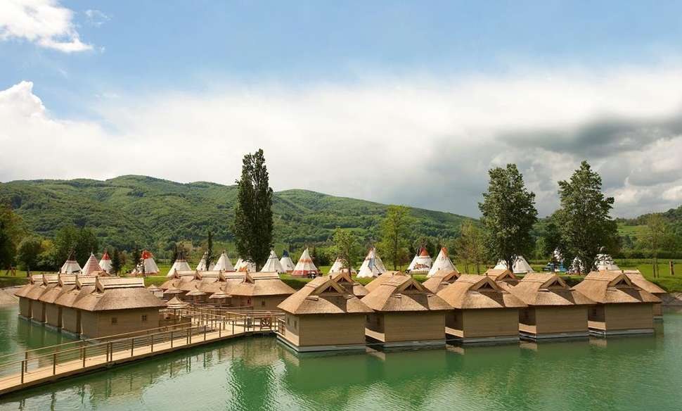 Een foto van de buitenkant van Camping Terme Catez
