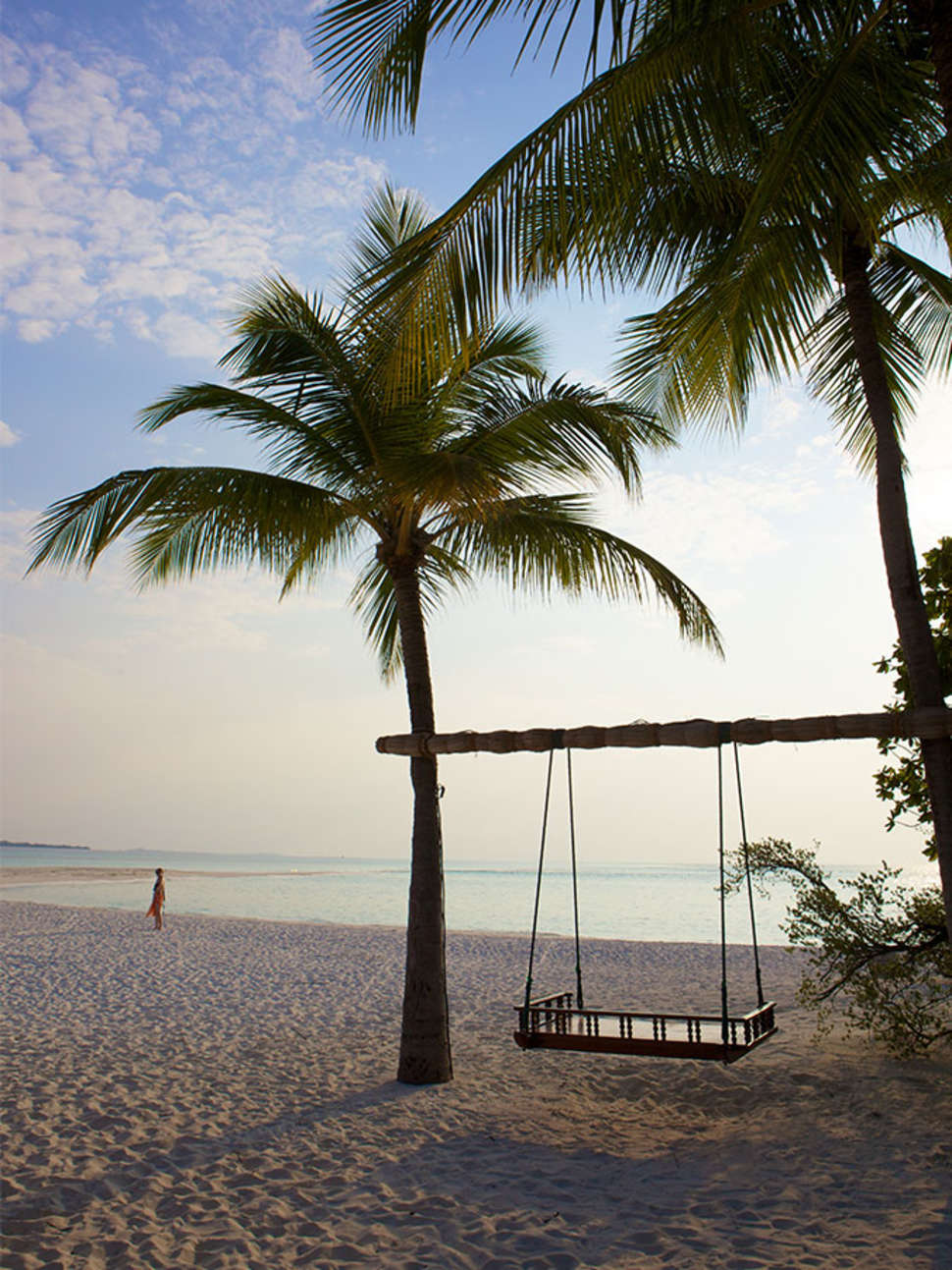 Een foto van het strand bij Kuredu Island Resort