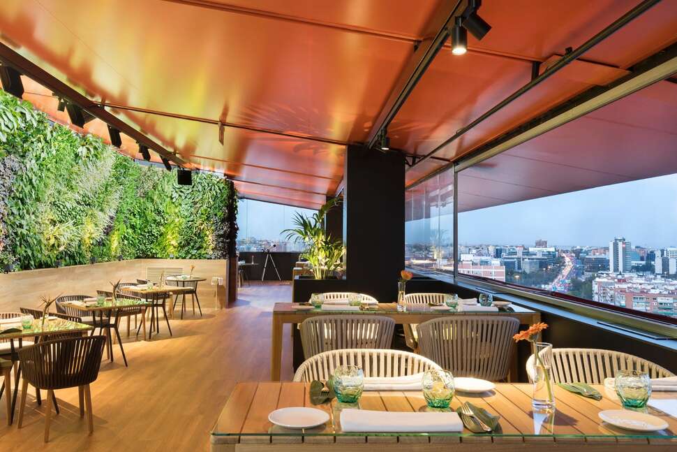 Een foto van Hotel Puerta America Madrid