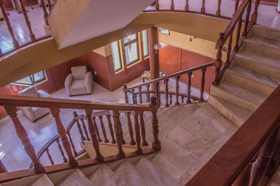Een foto van het interieur van Hotel Central Sal