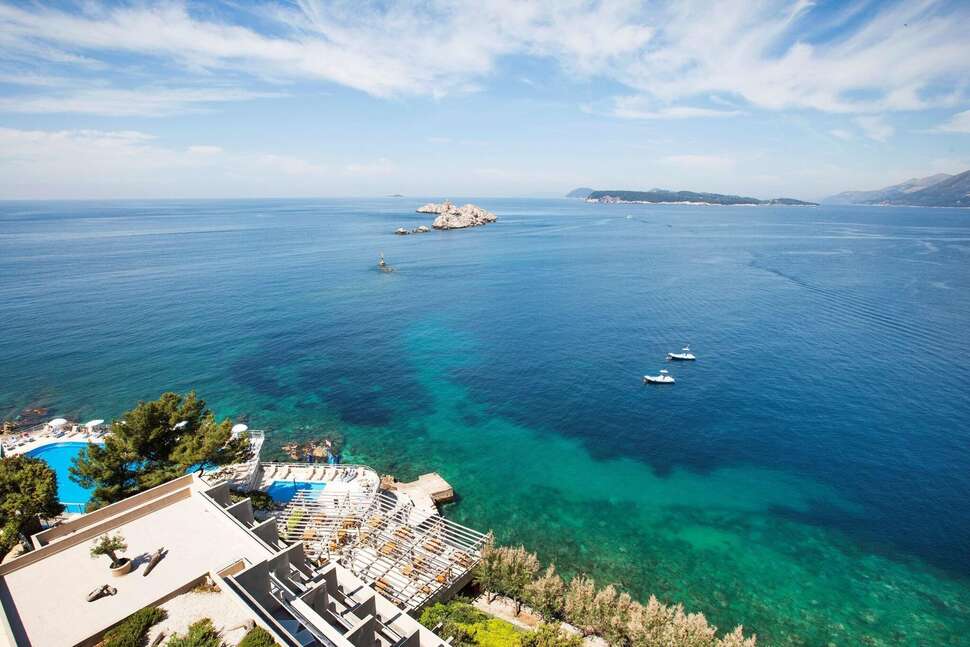 Een foto van Hotel Dubrovnik Palace