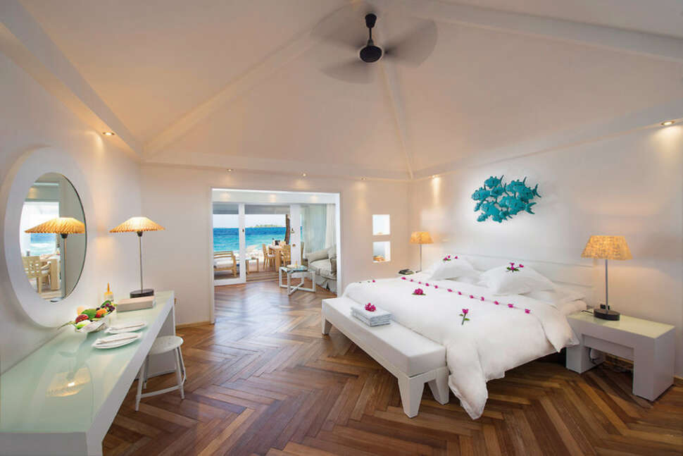 Ein Foto Diamonds Thudufushi Beach & Water Villas