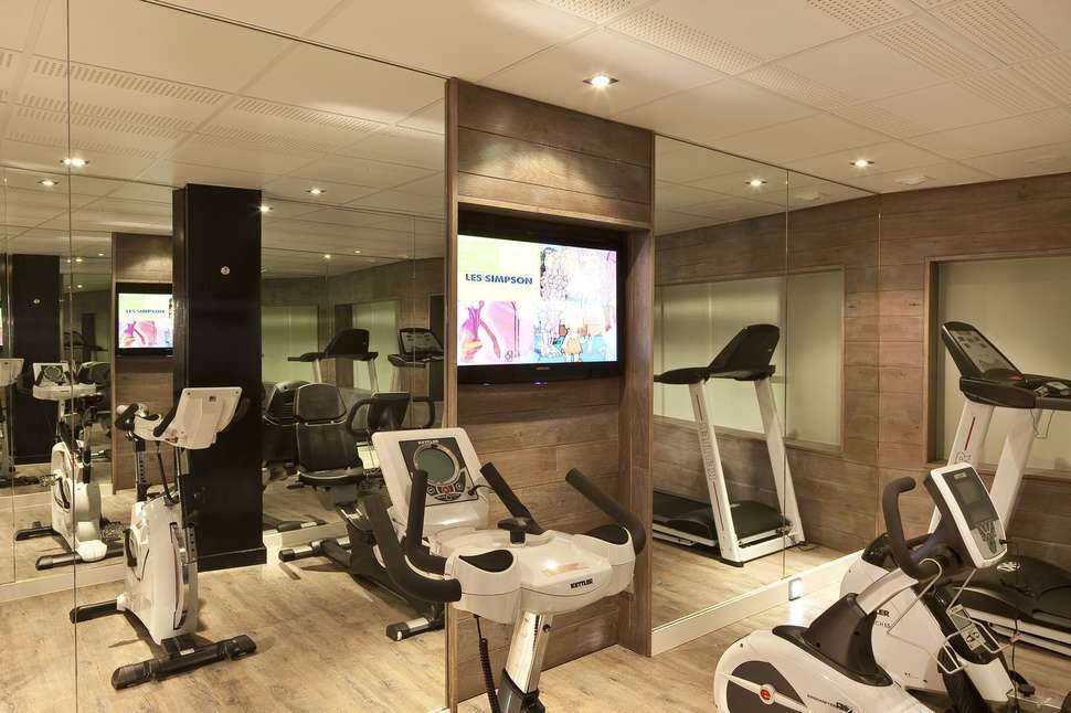 Een foto van de faciliteiten bij Hotel Le Colombier