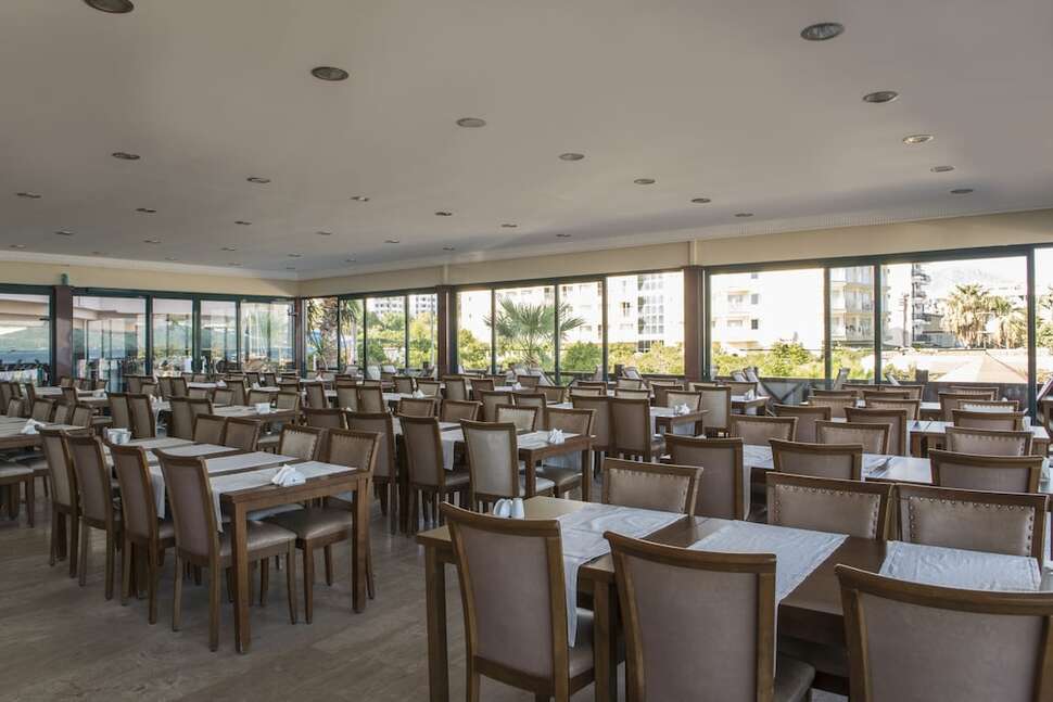 Een foto van de faciliteiten bij Class Beach Hotel