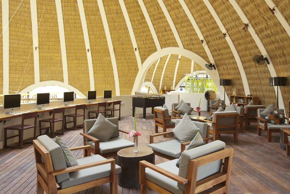 Ein Foto von den Einrichtungen im Holiday Inn Resort Kandooma Maldives