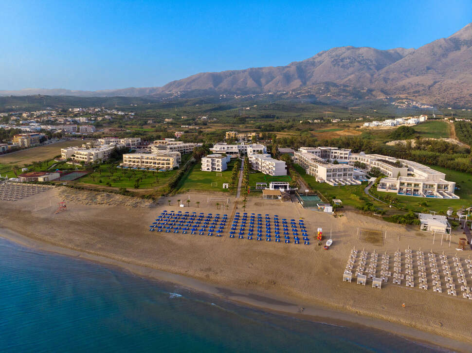 Ein Foto vom Strand beim Delfina Tropic Beach