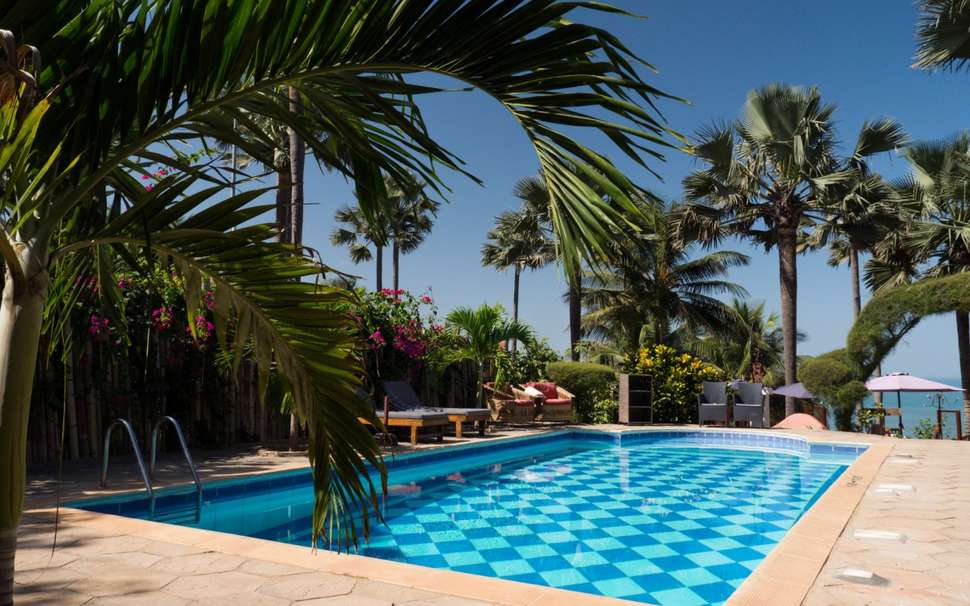 Een foto van het zwembad bij Ngala Lodge