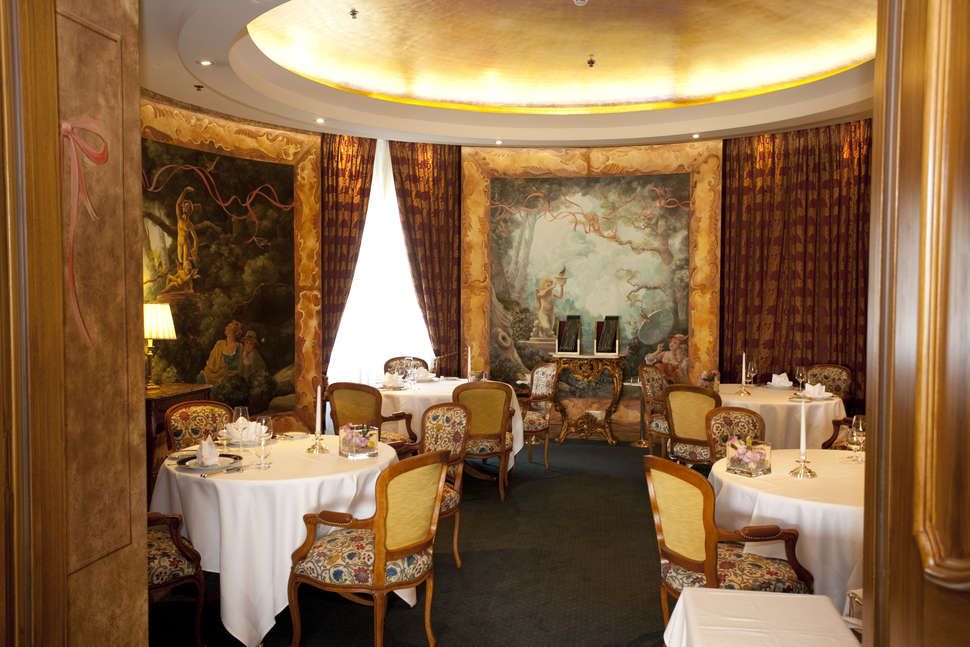 Een foto van de faciliteiten bij Grand Hotel Wien