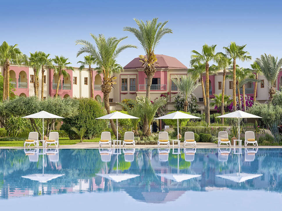 Een foto van een overzicht van Iberostar Club Palmeraie Marrakech