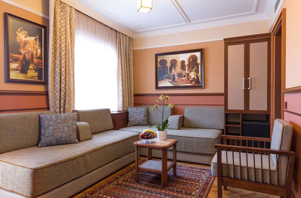 Ein Foto vom Innenbereich im Lalahan Hotel