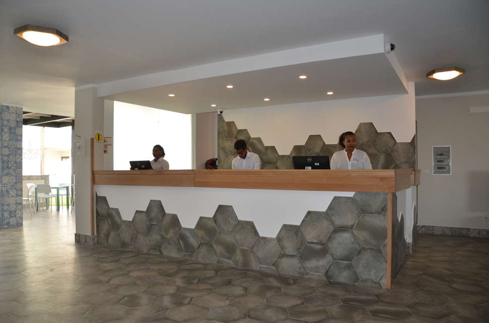 Een foto van het interieur van Halos Casa Resort