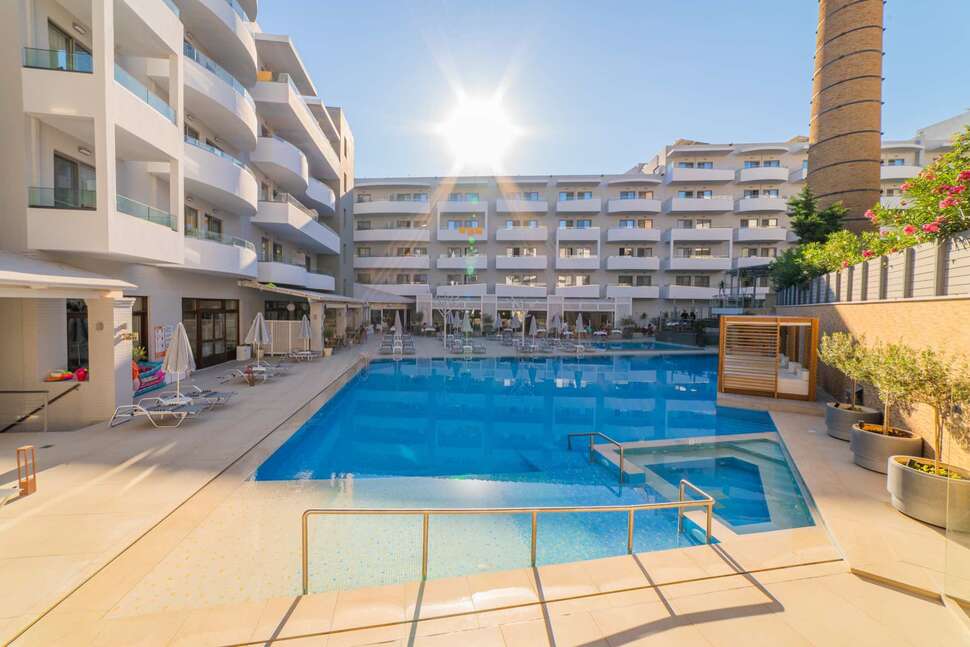 Een foto van een overzicht van Bio Suites Hotel