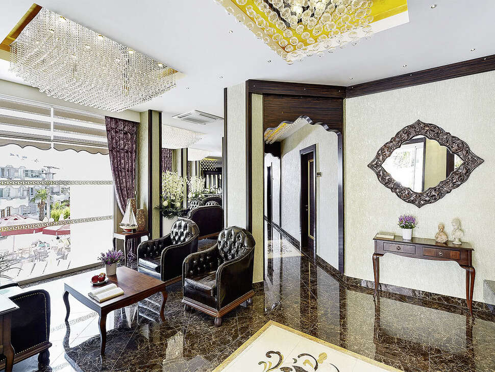 Een foto van het interieur van Piccolo Dream Hotel