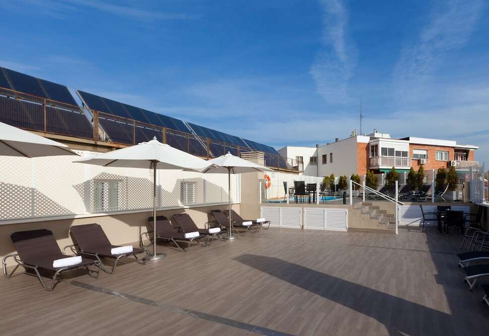 Een foto van de faciliteiten bij Hotel Porcel Ganivet