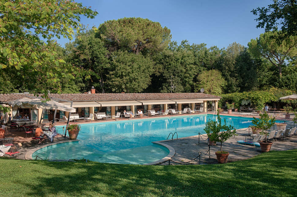 Ein Foto vom Pool im Borgo San Luigi