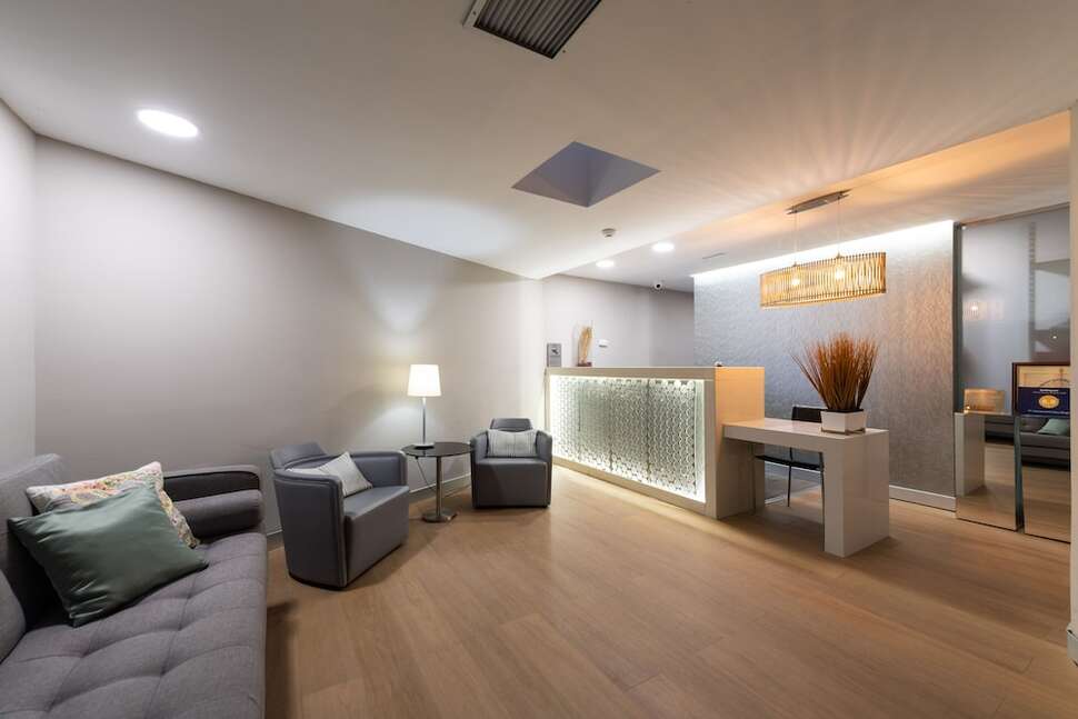 Een foto van het interieur van Appartementen Dorotea