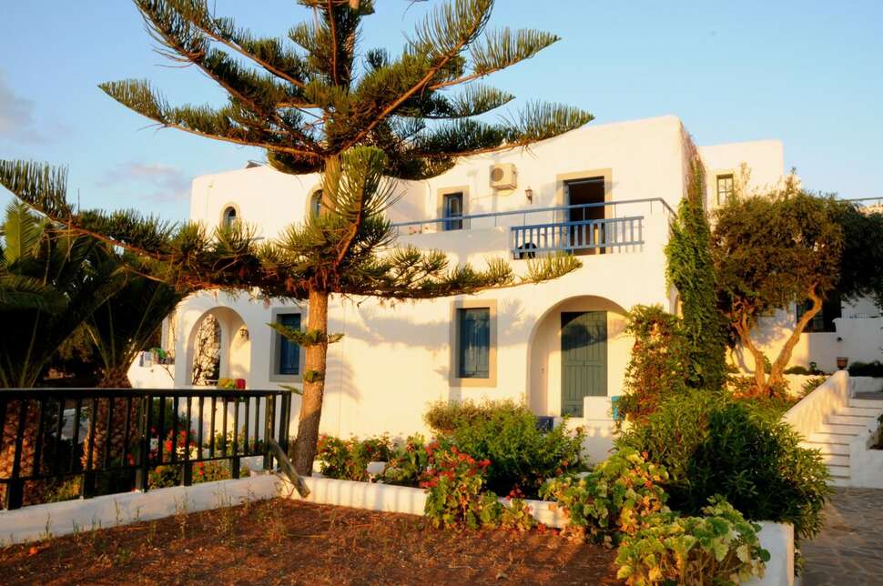 Ein Foto von der Außenansicht des Hersonissos Village