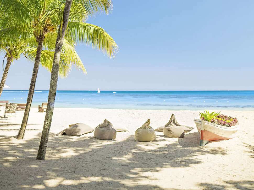 Een foto van het strand bij Maritim Resort & Spa Mauritius