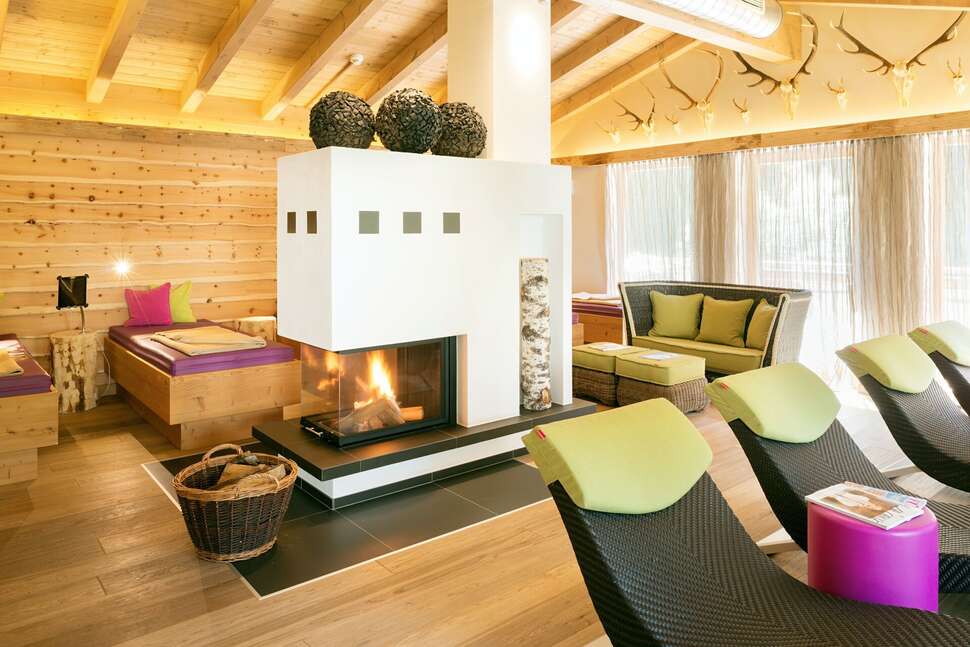 Een foto van het interieur van Hotel Die Sonne