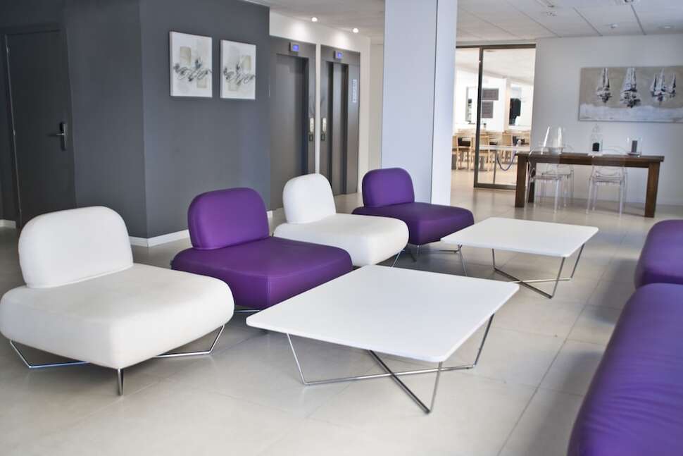 Een foto van het interieur van Hotel Europa Spa