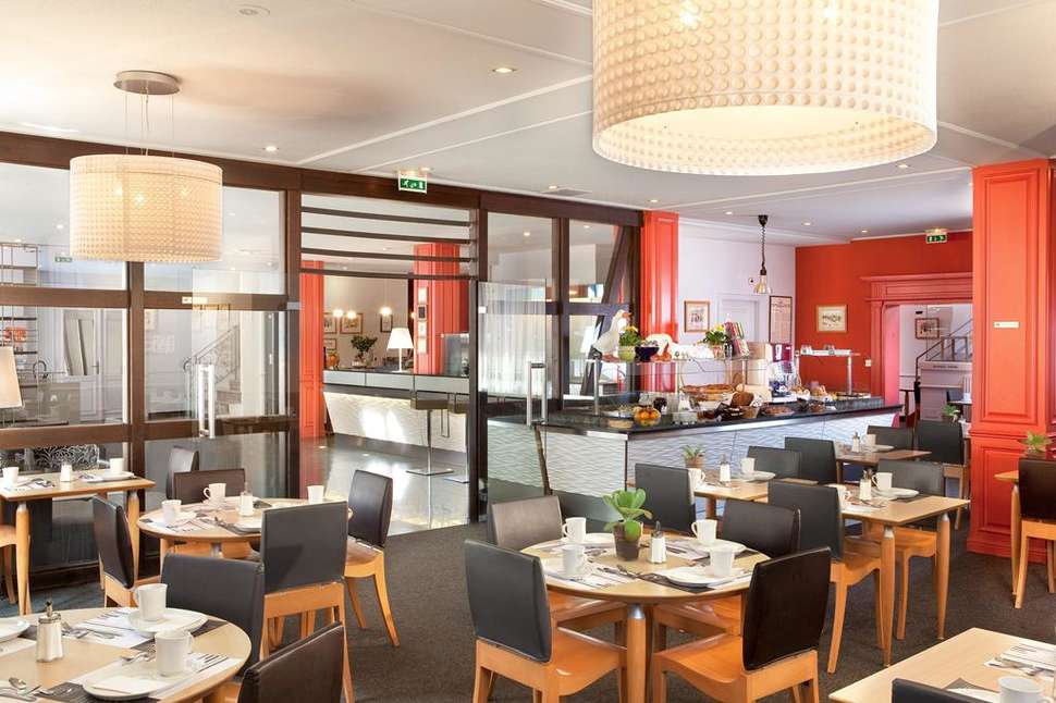 Een foto van de faciliteiten bij Hotel Le Colombier
