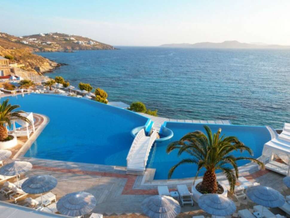 Ein Foto vom Pool im Saint John