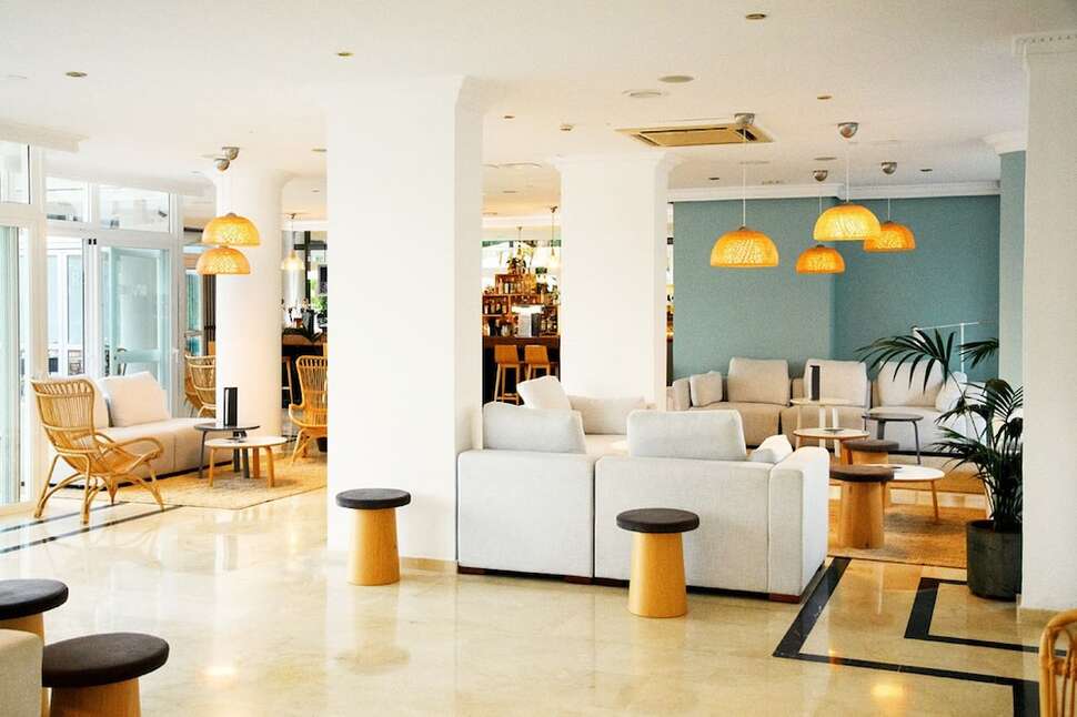 Een foto van de faciliteiten bij Hotel Coral Ocean View