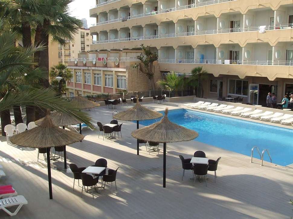 Ein Foto vom Pool im Hotel Mont Park