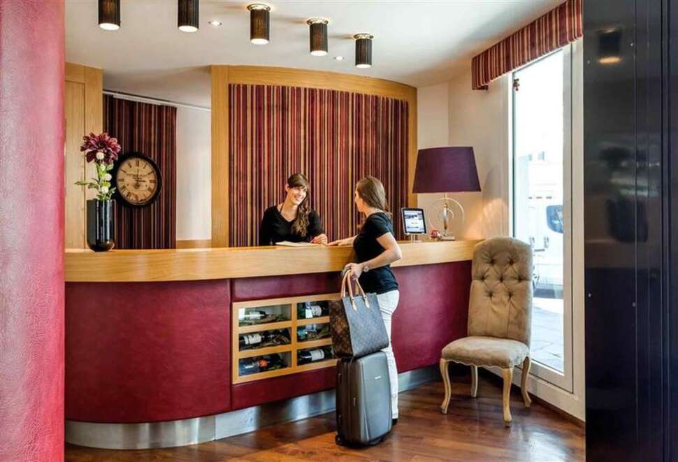 Ein Foto vom Innenbereich im Mercure Hotel Berlin Zentrum
