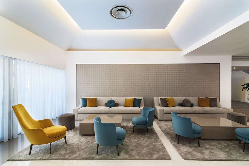 Een foto van het interieur van Jupiter Albufeira Hotel