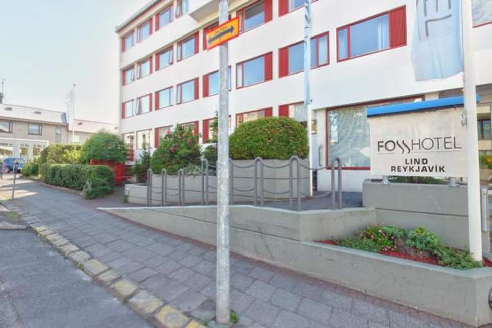 Een foto van het interieur van Fosshotel Lind