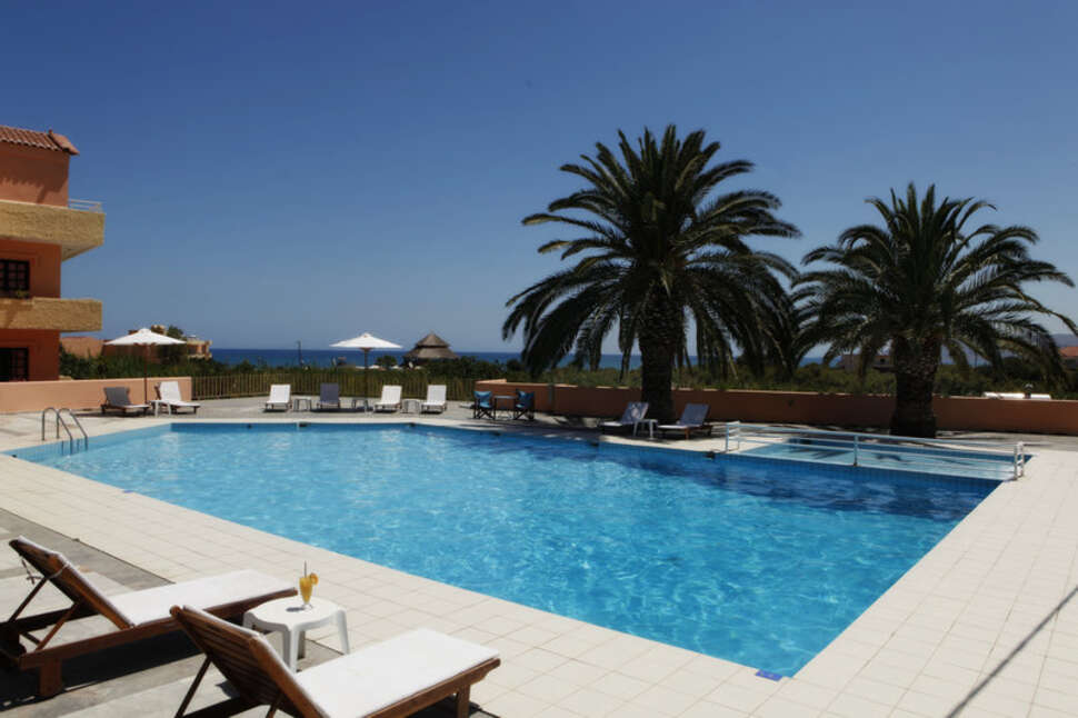 Een foto van een overzicht van Fereniki Holiday Beach Resort