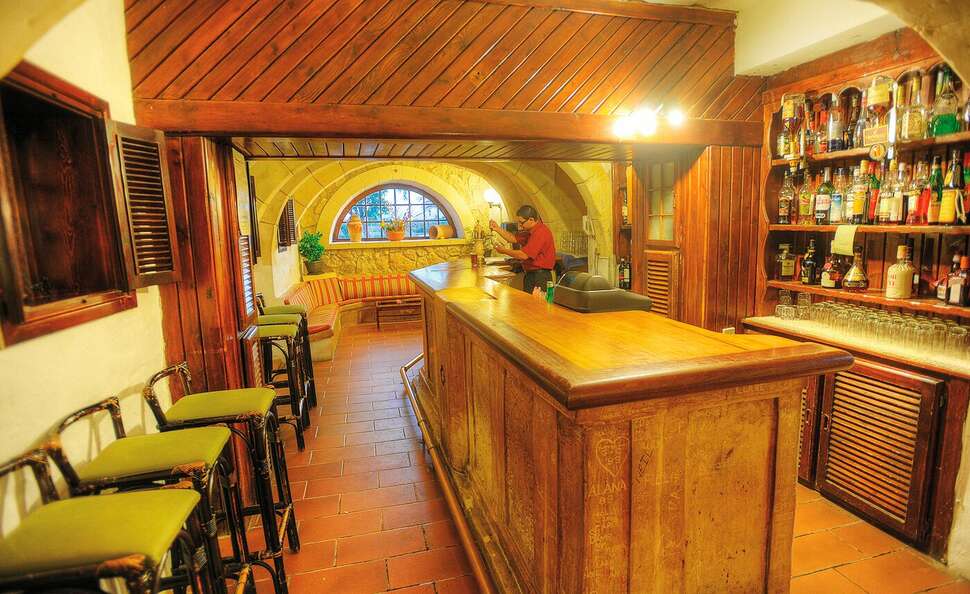 Een foto van het interieur van Cornucopia Hotel