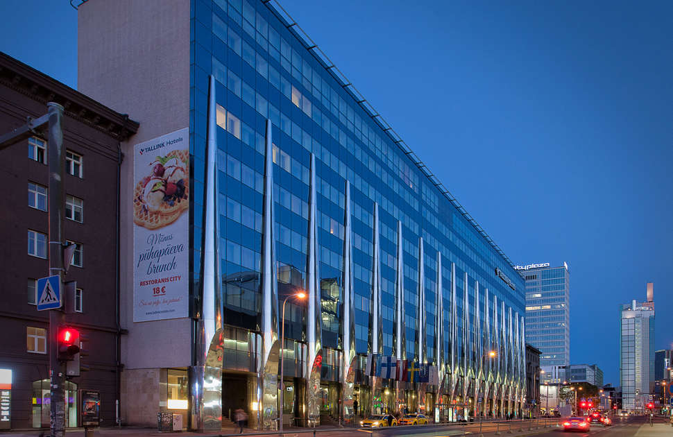 Een foto van de buitenkant van Tallink Hotel Riga
