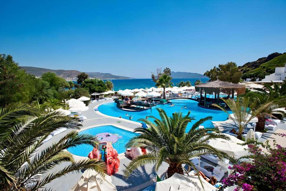 Een foto van het zwembad bij Salmakis Resort & Spa