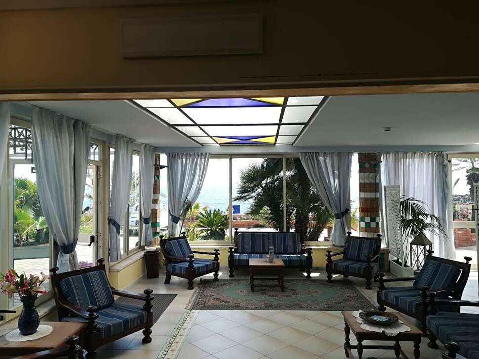 Ein Foto vom Innenbereich im Hotel Kalos