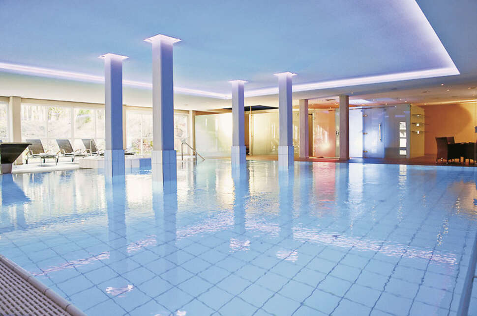 Ein Foto vom Pool im Hotel St. Georg