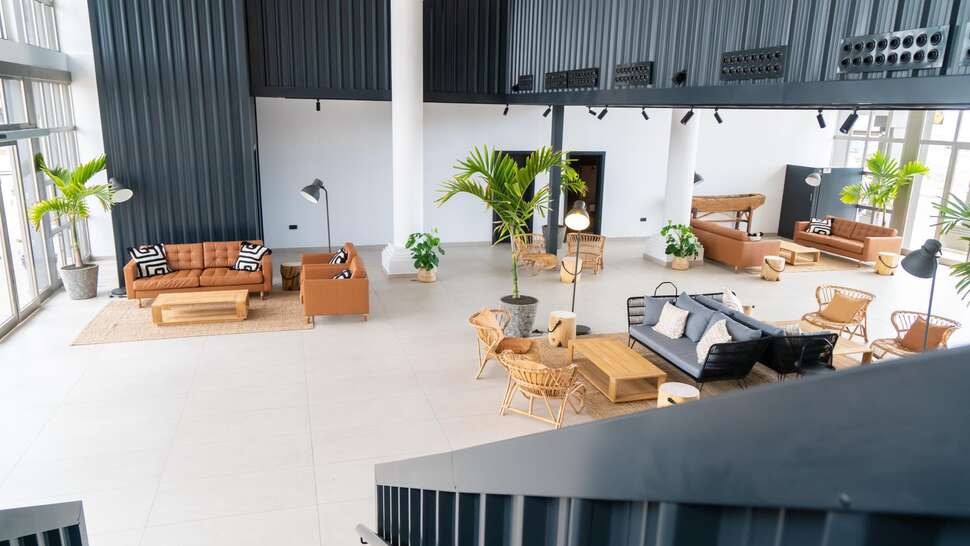 Een foto van het interieur van Hotel Coral Cotillo Beach