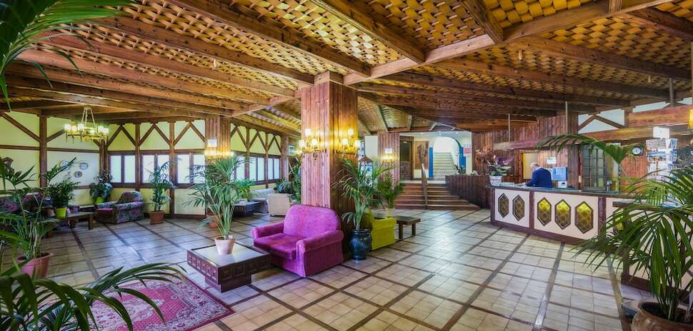 Een foto van het interieur van Appartementen Teneguia