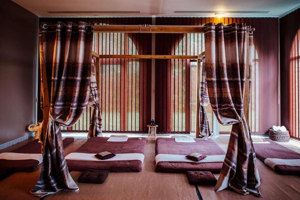 Ein Foto von den Einrichtungen im Dream Castle Hotel