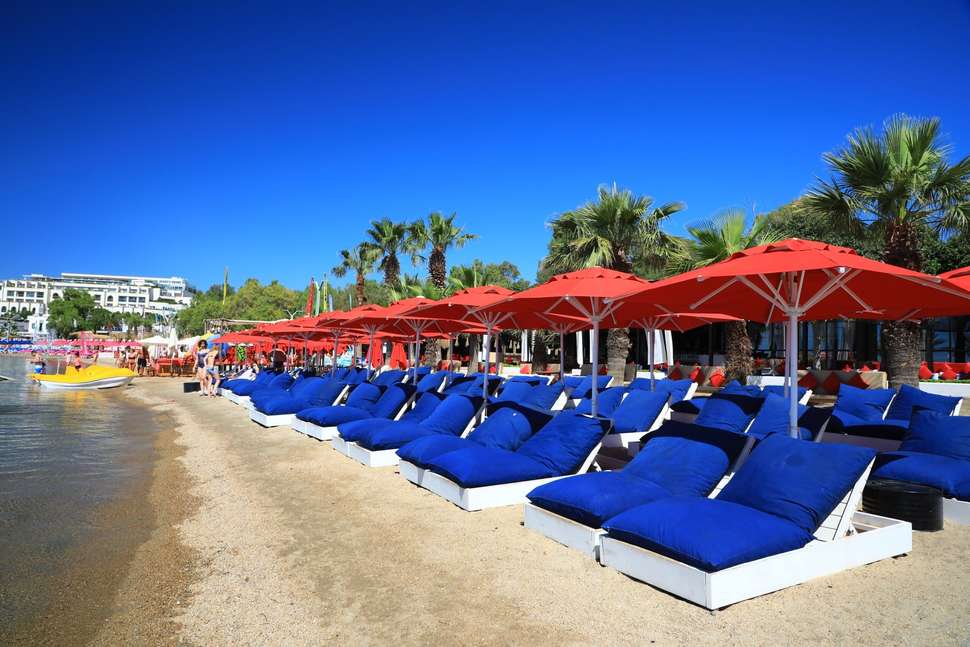 Een foto van het strand bij Very Chic Bodrum