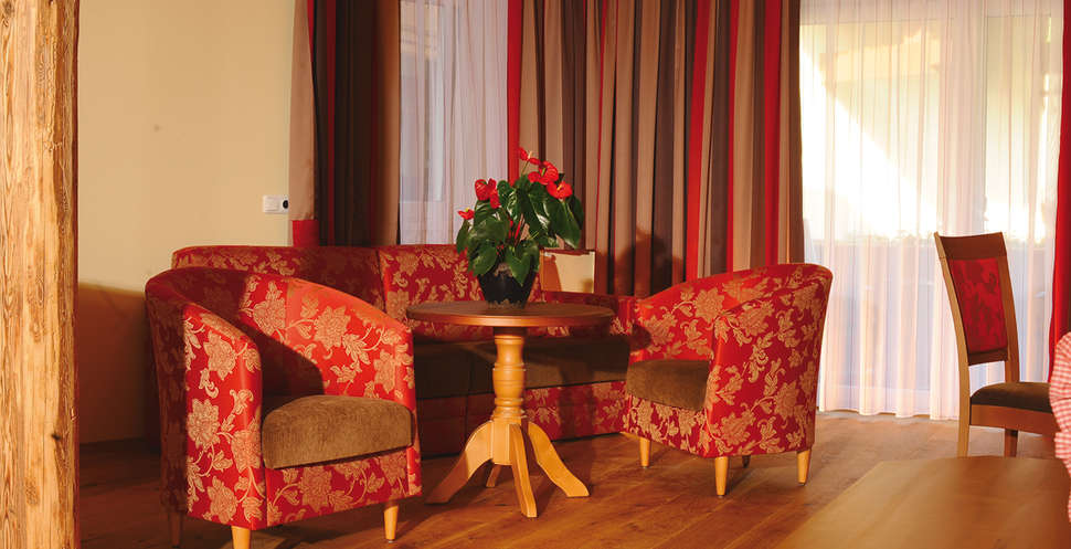 Een foto van het interieur van Hotel Rose