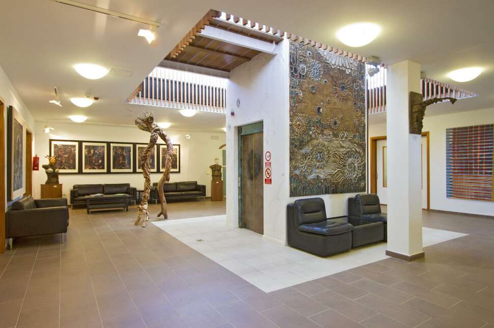 Een foto van het interieur van Nautilus Lanzarote