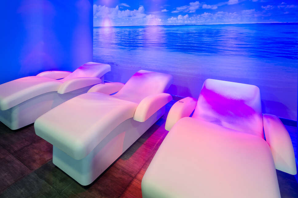 Een foto van de faciliteiten bij Hotel GHT Aquarium & Spa
