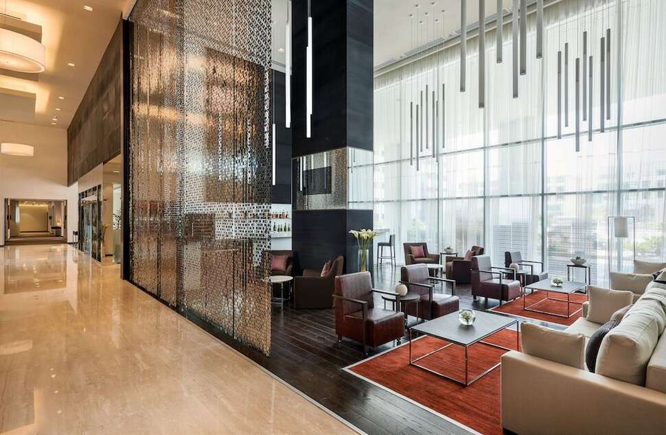 Ein Foto von den Einrichtungen im Hyatt Place Dubai Al Rigga