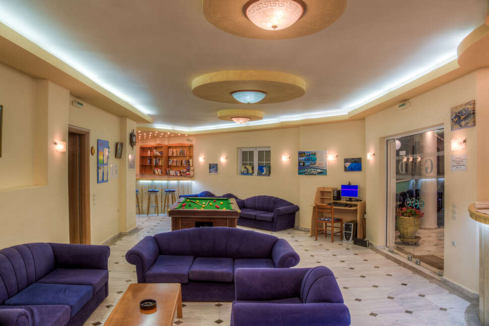 Een foto van het interieur van Appartementen George & Dawn